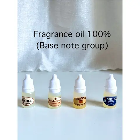 พร้อมส่งน้ำมันหอมระเหย fragrance oils 100%(base note group) สำหรับผสมเทียน สบู่ ลิปออยด์ ยาหม่อง หัวเชื้อน้ำหอม หินหอม